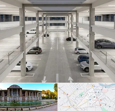 پارکینگ عمومی در عفیف آباد شیراز 