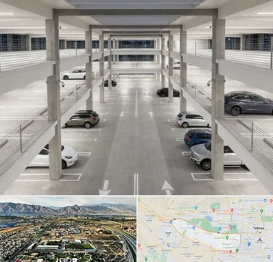 پارکینگ عمومی در منطقه 21 تهران 