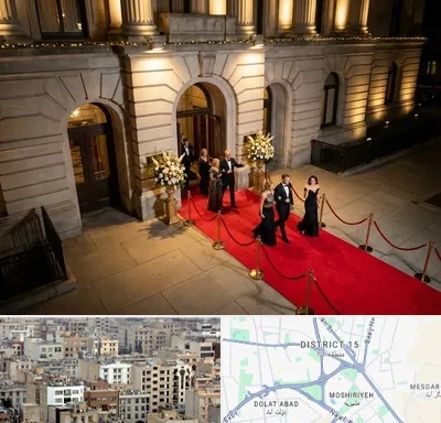 اجاره فرش قرمز در جنوب شرق تهران