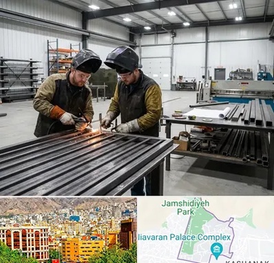 ساخت نرده فلزی در نیاوران 