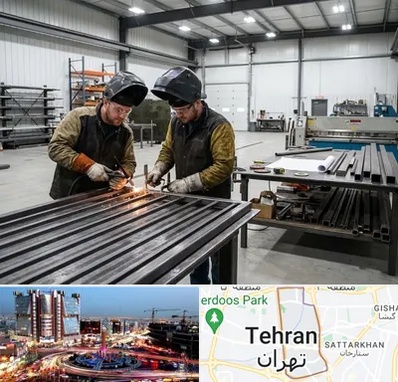 ساخت نرده فلزی در صادقیه
