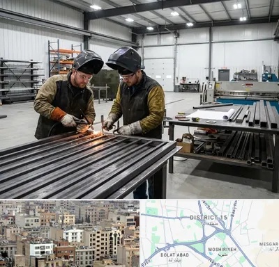 ساخت نرده فلزی در جنوب شرق تهران