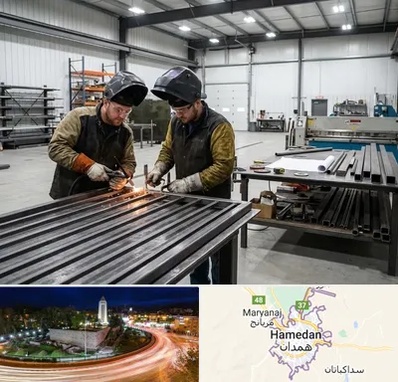 ساخت نرده فلزی در همدان