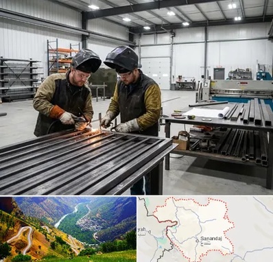 ساخت نرده فلزی در کردستان