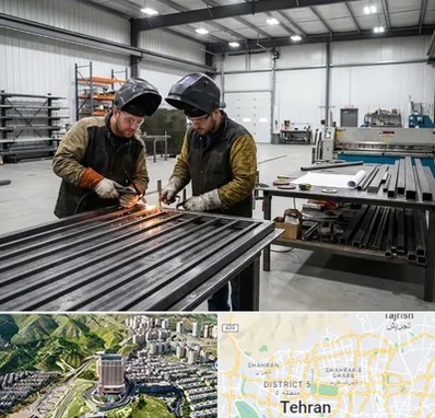 ساخت نرده فلزی در شمال تهران