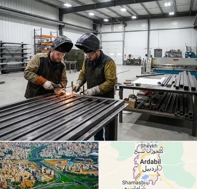 ساخت نرده فلزی در اردبیل