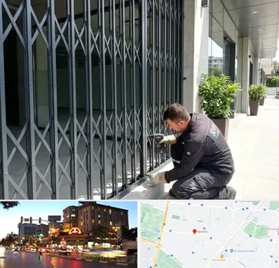 حفاظ آکاردئونی در بلوار سجاد مشهد 
