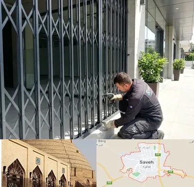 حفاظ آکاردئونی در ساوه