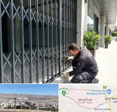 حفاظ آکاردئونی در شهرک گلستان شیراز