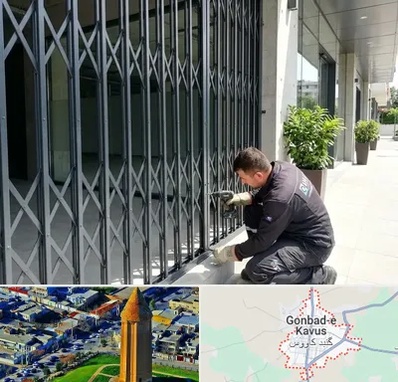حفاظ آکاردئونی در گنبد کاووس