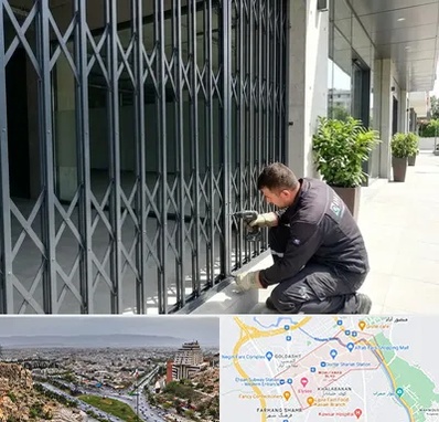 حفاظ آکاردئونی در معالی آباد شیراز 