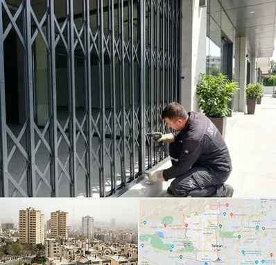 حفاظ آکاردئونی در منطقه 5 تهران 