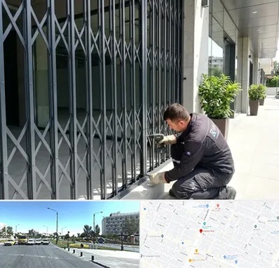 حفاظ آکاردئونی در بلوار کلاهدوز مشهد