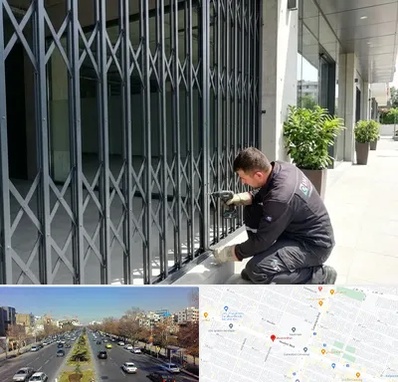 حفاظ آکاردئونی در بلوار معلم مشهد