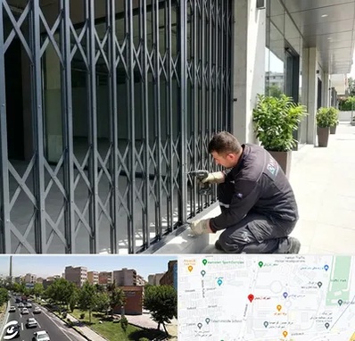 حفاظ آکاردئونی در شهرک آزمایش