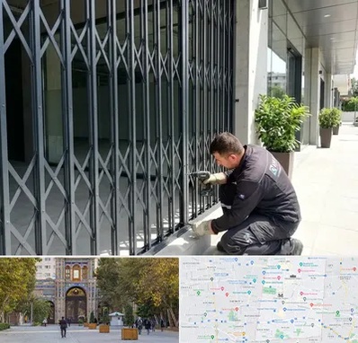 حفاظ آکاردئونی در منطقه 12 تهران 
