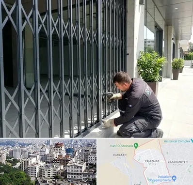 حفاظ آکاردئونی در ولنجک 