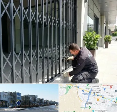 حفاظ آکاردئونی در شریعتی مشهد
