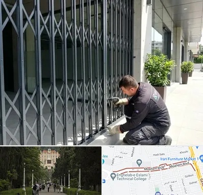 حفاظ آکاردئونی در بلوار معلم رشت