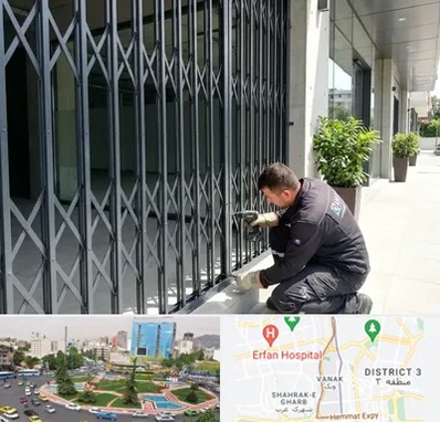 حفاظ آکاردئونی در ونک