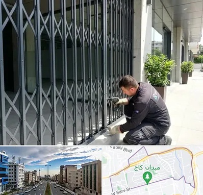 حفاظ آکاردئونی در سعادت آباد