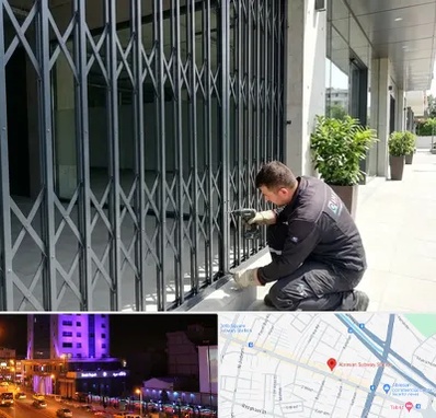 حفاظ آکاردئونی در آبرسان تبریز 