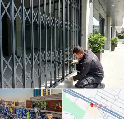 حفاظ آکاردئونی در لاله پارک تبریز