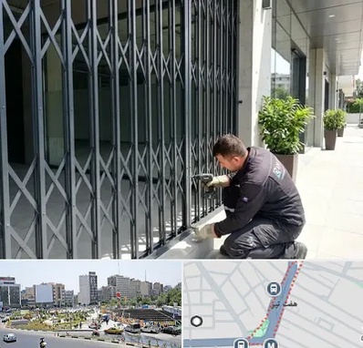 حفاظ آکاردئونی در هفت تیر