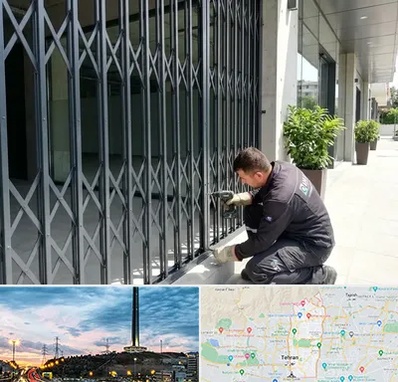 حفاظ آکاردئونی در منطقه 2 تهران