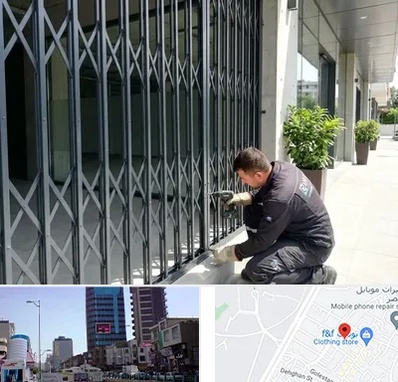 حفاظ آکاردئونی در چهارراه طالقانی کرج 
