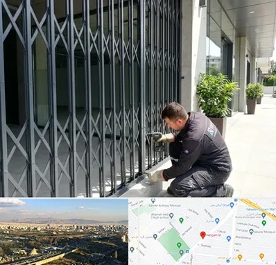 حفاظ آکاردئونی در هنگام