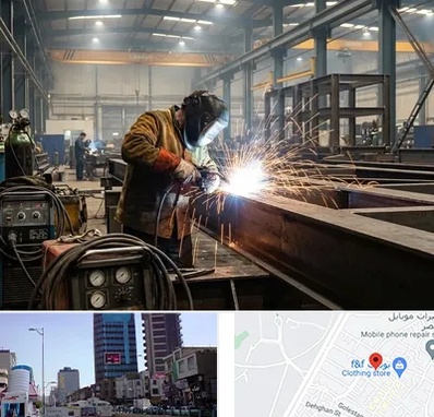جوشکاری صنعتی در چهارراه طالقانی کرج 
