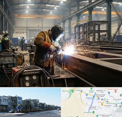 جوشکاری صنعتی در شریعتی مشهد 