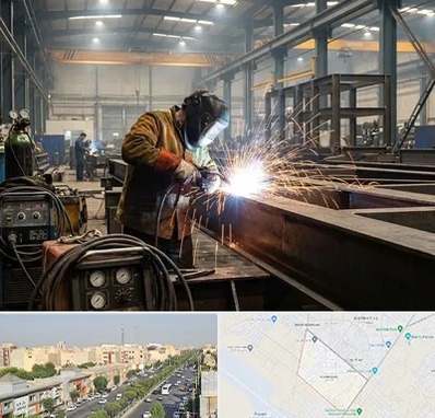 جوشکاری صنعتی در کیانمهر کرج 