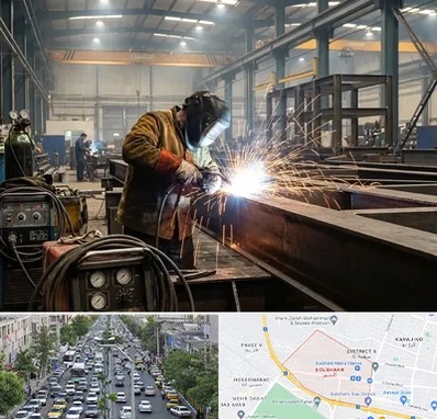 جوشکاری صنعتی در گلشهر کرج 
