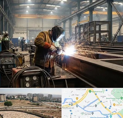 جوشکاری صنعتی در کوی وحدت شیراز 