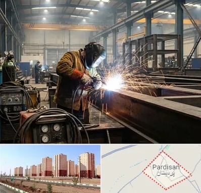 جوشکاری صنعتی در پردیسان قم 