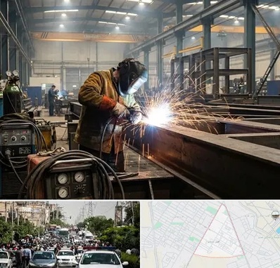 جوشکاری صنعتی در سیدی مشهد 