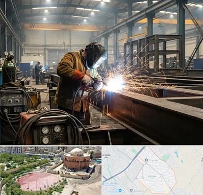 جوشکاری صنعتی در گلستان اسلامشهر 