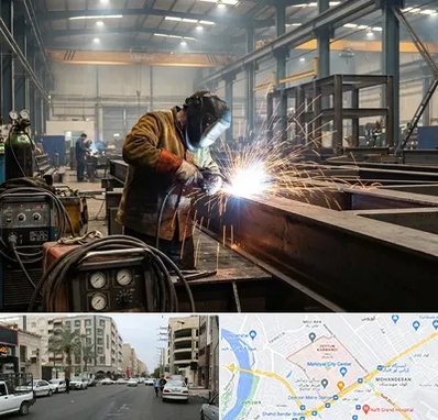 جوشکاری صنعتی در زیتون کارمندی اهواز