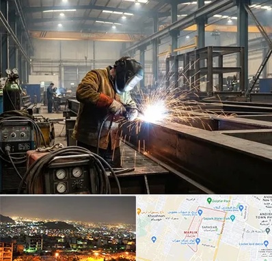جوشکاری صنعتی در مارلیک کرج 