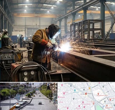 جوشکاری صنعتی در خیابان زند شیراز