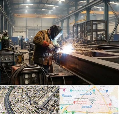 جوشکاری صنعتی در شهرک غرب مشهد 