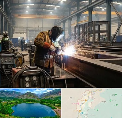 جوشکاری صنعتی در رودبار
