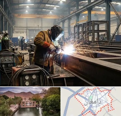 جوشکاری صنعتی در دامغان