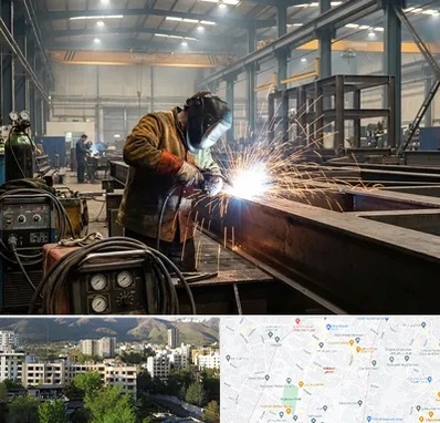 جوشکاری صنعتی در دیباجی 