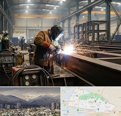 جوشکاری صنعتی در منطقه 4 تهران 