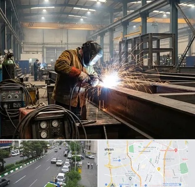 جوشکاری صنعتی در ستارخان