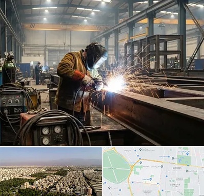 جوشکاری صنعتی در نازی آباد
