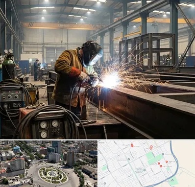 جوشکاری صنعتی در زرافشان اسلامشهر